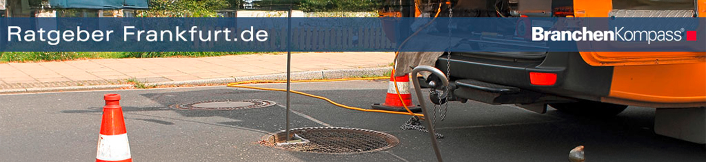 Fahrzeug zur Abfluss und Rohrreinigung Frankfurt