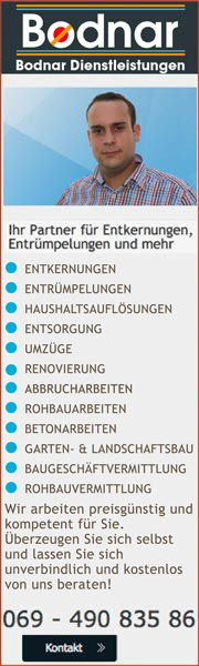 Bodnar Dienstleistungen Banner