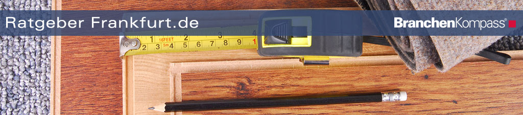 die Skyline von Frankfurt im Rhein-Main Gebiet