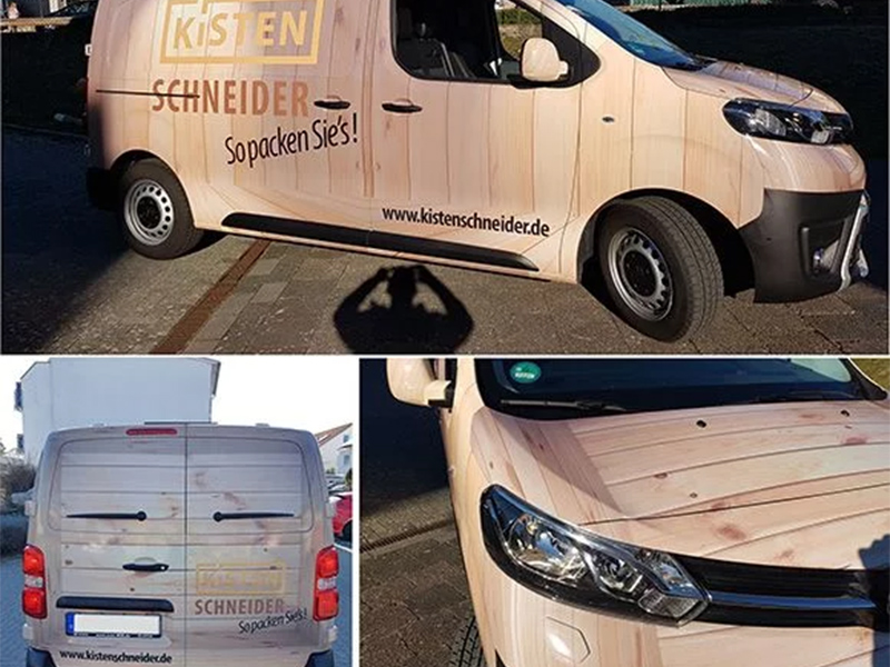 Fahrzeugbeschriftung Frankfurt Foto Fahrzeugbeklebung Firmentransporter