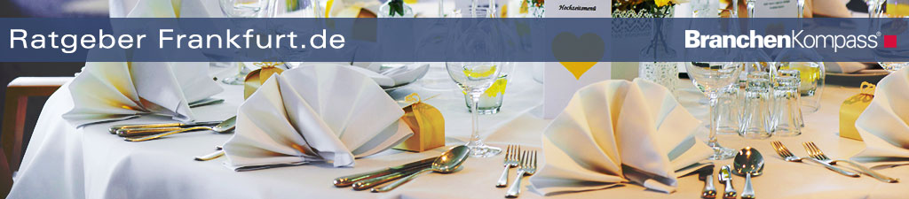 Geschirrvermietung für eine Hochzeit